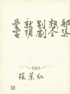 爱就别想那么多电视剧全集免费观看