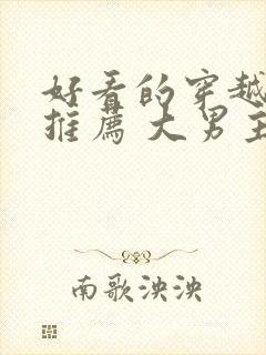 好看的穿越小说推荐 大男主