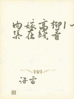 肉嫁高柳1~4集在线看