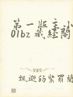 第一版主小说网01bz 藏经阁