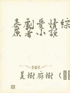 泰剧爱情综合症原著小说