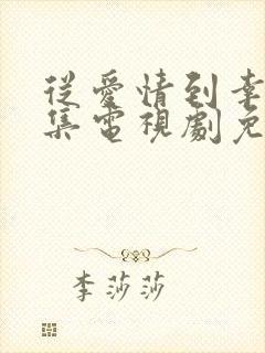 从爱情到幸福全集电视剧免费观看