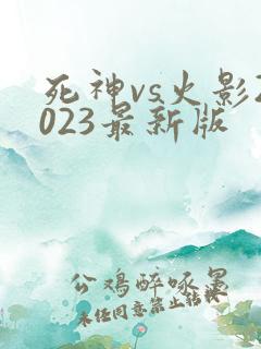 死神vs火影2023最新版