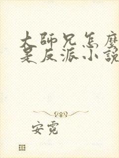 大师兄怎么可能是反派小说