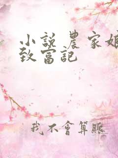 小说 农家娘子致富记