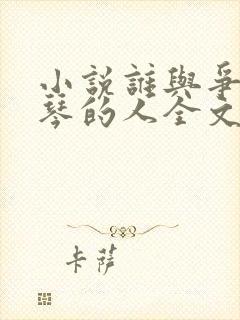 小说谁与争锋抚琴的人全文阅读免费