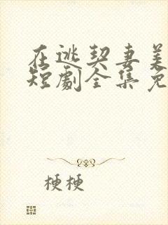 在逃契妻美又飒短剧全集免费