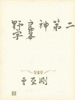 野良神第二季无字幕