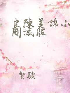 良陈美锦小说未删减版