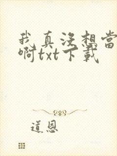 我真没想当皇上啊txt下载