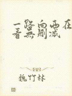 一路向西在线观看无删减