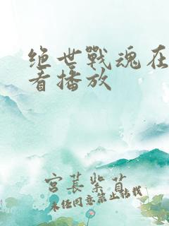 绝世战魂在线观看播放