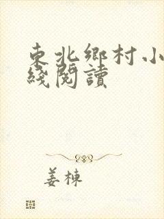 东北乡村小说在线阅读