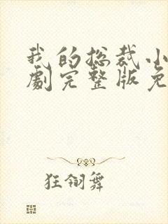 我的总裁小姨短剧完整版免费看