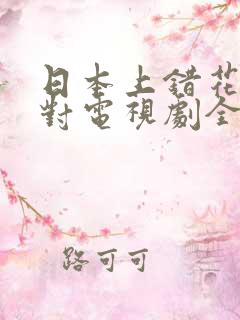 日本上错花轿嫁对电视剧全集