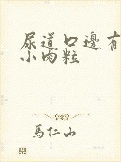 尿道口边有白色小肉粒