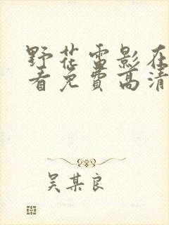 野花电影在线观看免费高清完整版