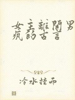 女主离开男主发疯的古言