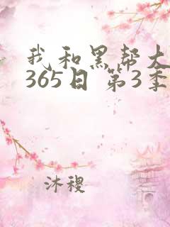 我和黑帮大佬的365日 第3季