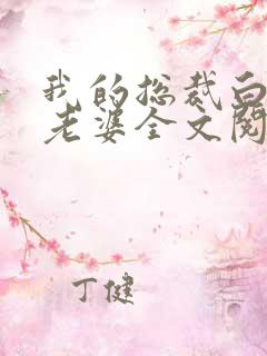 我的总裁白富美老婆全文阅读无删减