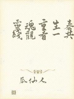 灵魂重生泰剧在线观看一共多少集