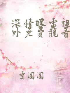 深情眼电视剧番外免费观看全集高清