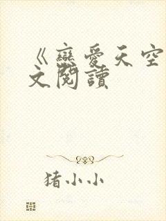 《恋爱天空》全文阅读