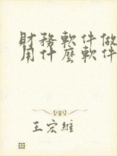 财务软件做内账用什么软件