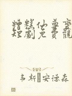 糟糕仙尊变小了短剧免费观看全集