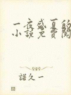 一夜盛夏的全部小说免费阅读