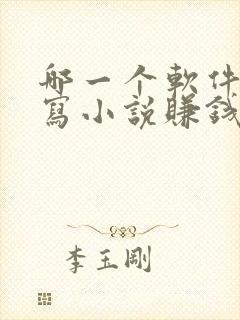 哪一个软件可以写小说赚钱