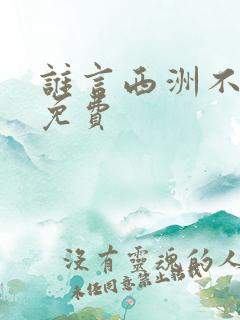 谁言西洲不知意免费
