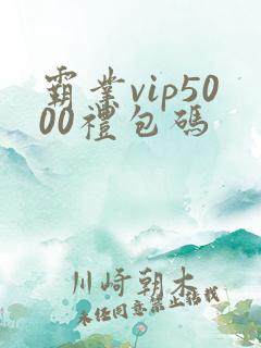霸业vip5000礼包码