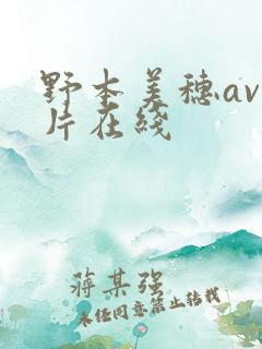 野本美穗av影片在线