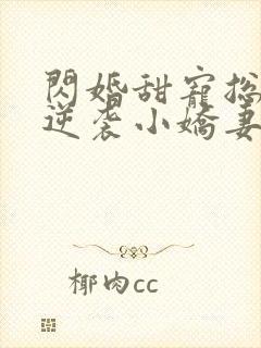 闪婚甜宠总裁的逆袭小娇妻