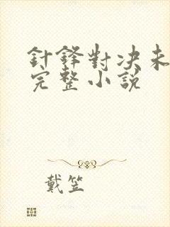 针锋对决未删减完整小说