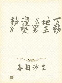 动漫《地下偶像》双男主动漫