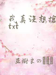 我真没想抢男主txt