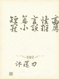 短篇言情高能甜宠小说推荐