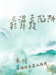 《温柔陷阱》精彩片段