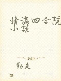 情满四合院穿越小说