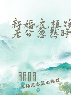 新婚夜,植物人老公忽然睁开眼在线