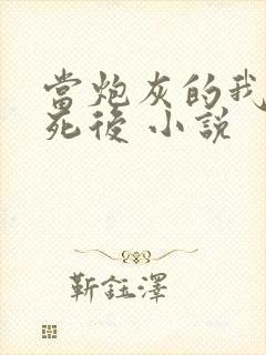 当炮灰的我替身死后 小说