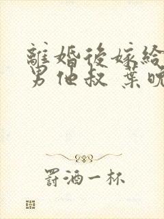 离婚后嫁给了渣男他叔 叶晚风