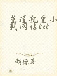 万道龙皇小说下载网站txt