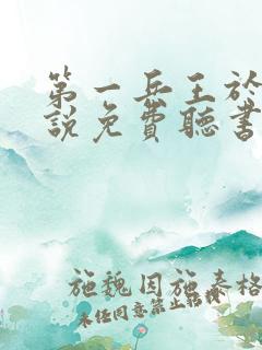 第一兵王于枫小说免费听书