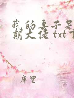 我的妻子是大乘期大佬 txt下载