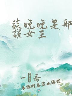 苏晚晚是哪部小说女主