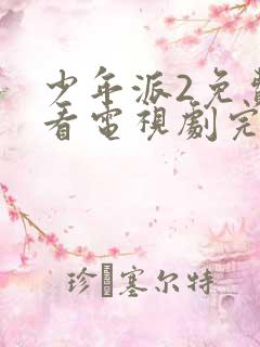 少年派2免费观看电视剧完整版