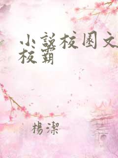 小说校园文男主校霸